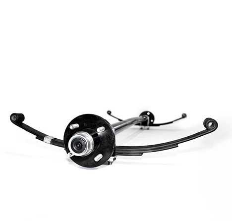 2000 lbs. Straight Spring Trailer Axle