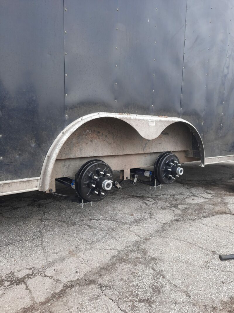 7000 lbs. Drop Spring Trailer Axle - Image 10