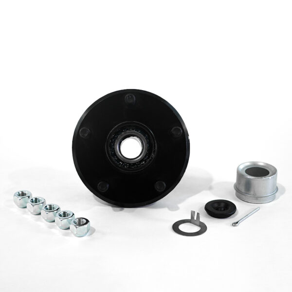 alt="Trailer axle hub kit full assembly"/>