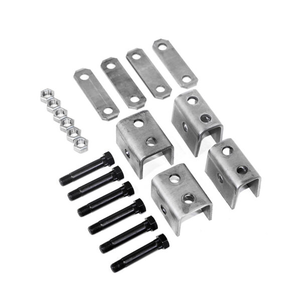alt="Single Axle Spring Hanger Kit"/>