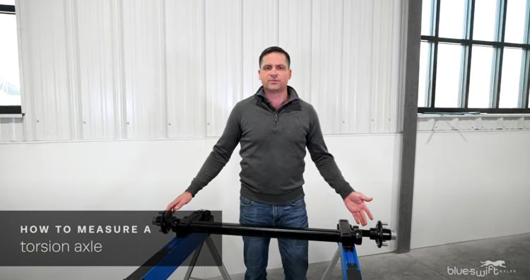 how to measure a torsion axle