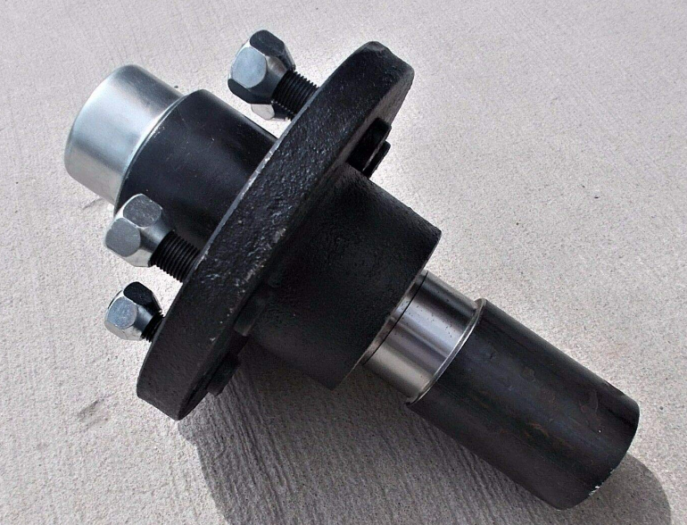 trailer axle wheel hub