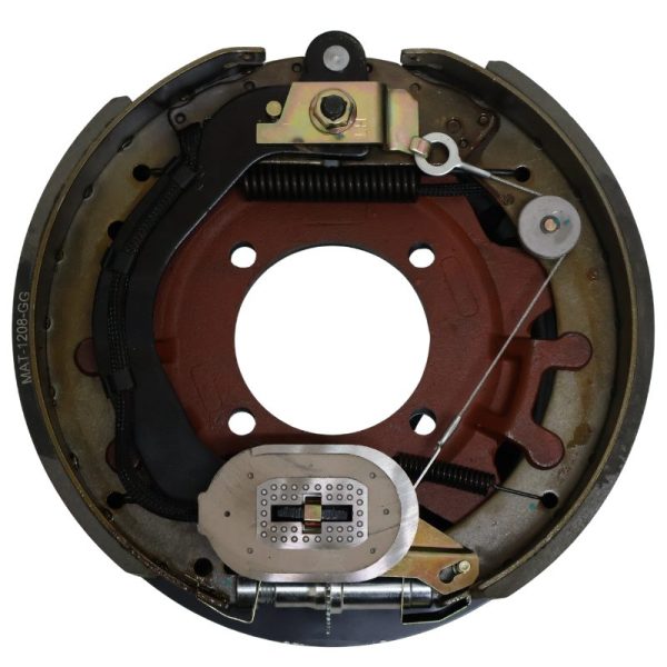 8K Trailer Axle Electric Brake Assembly Self Adjusting - Left Hand