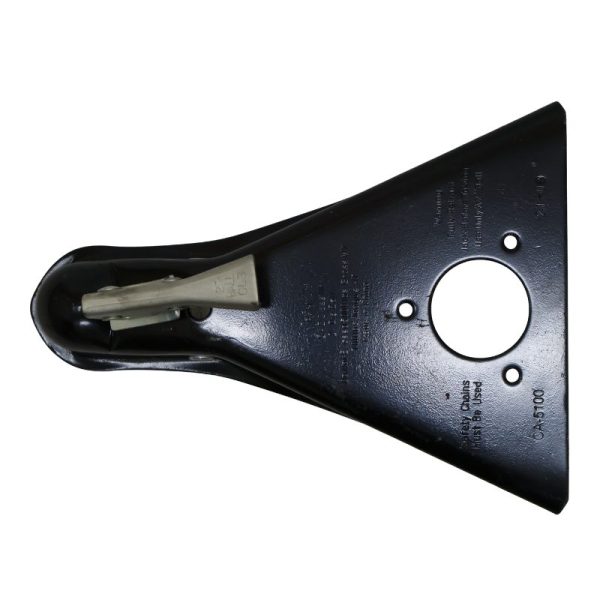 2" Ball A-Frame Coupler with Black Paint Finish - 5,000 lbs