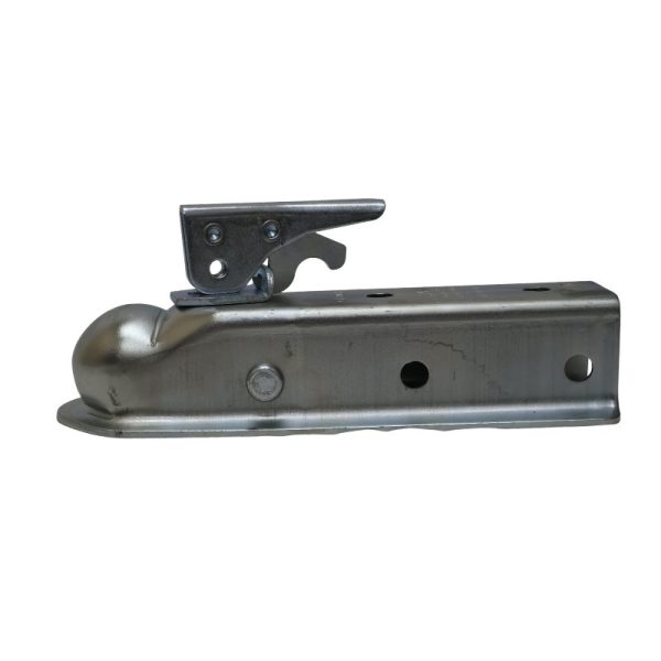 Straight Tongue Trailer Coupler With 2 Channel